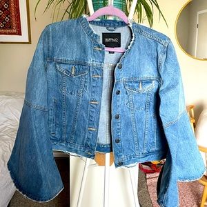 Bell Sleeve Denim Jacket